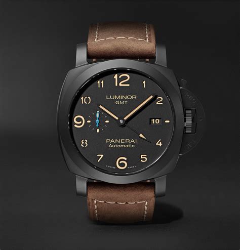 panerai luminor ceramica black replica|luminor panerai budget watch.